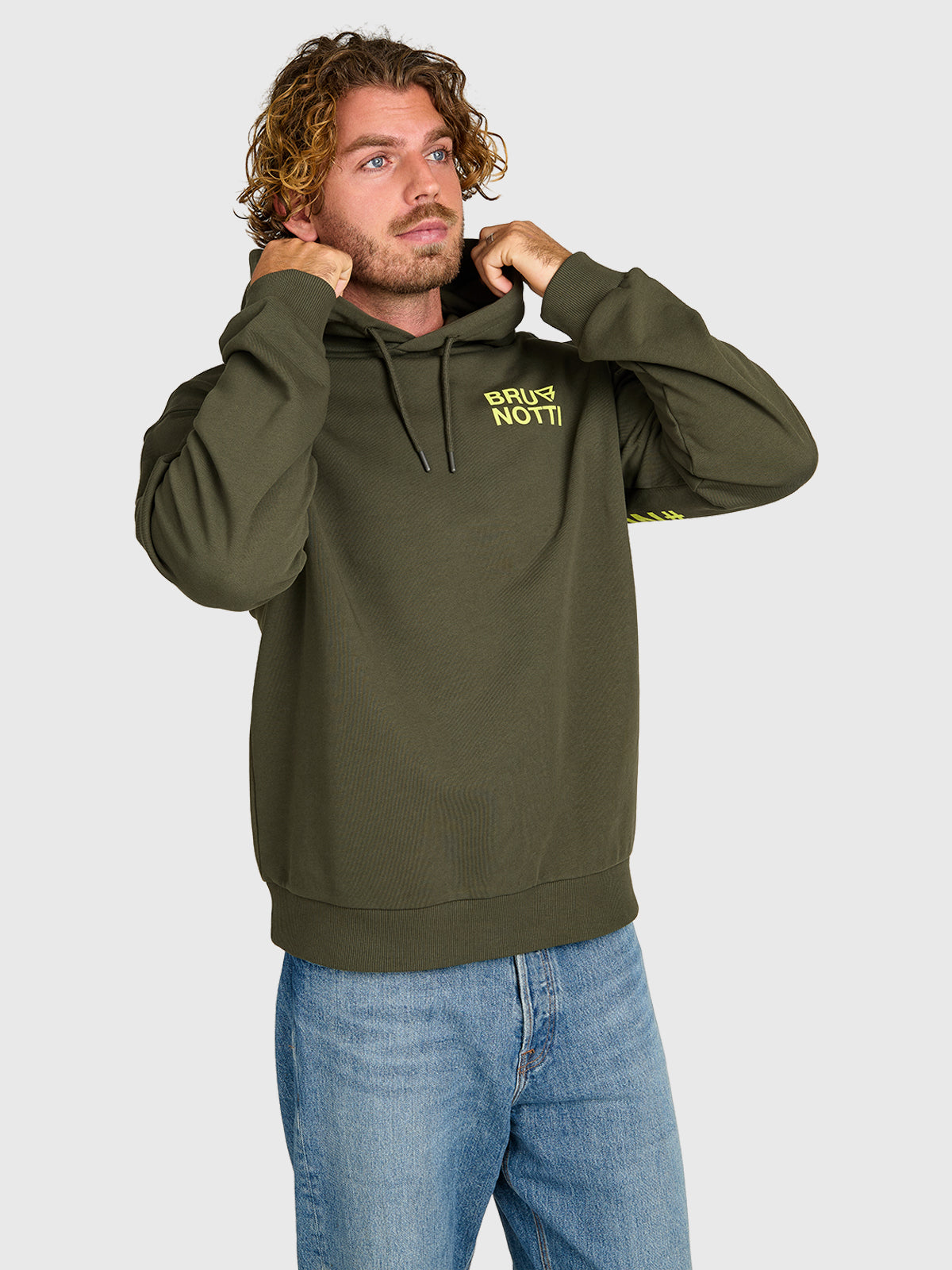 brunotti-haral-herren-pullover-deep-green-baumwolle-kapuze image 3