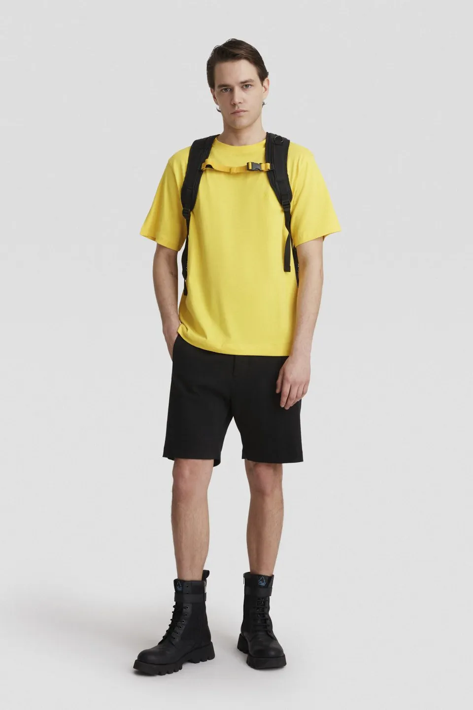 ciesse-outdoor-t-shirt-gelb-baumwolle-rundhals image 1
