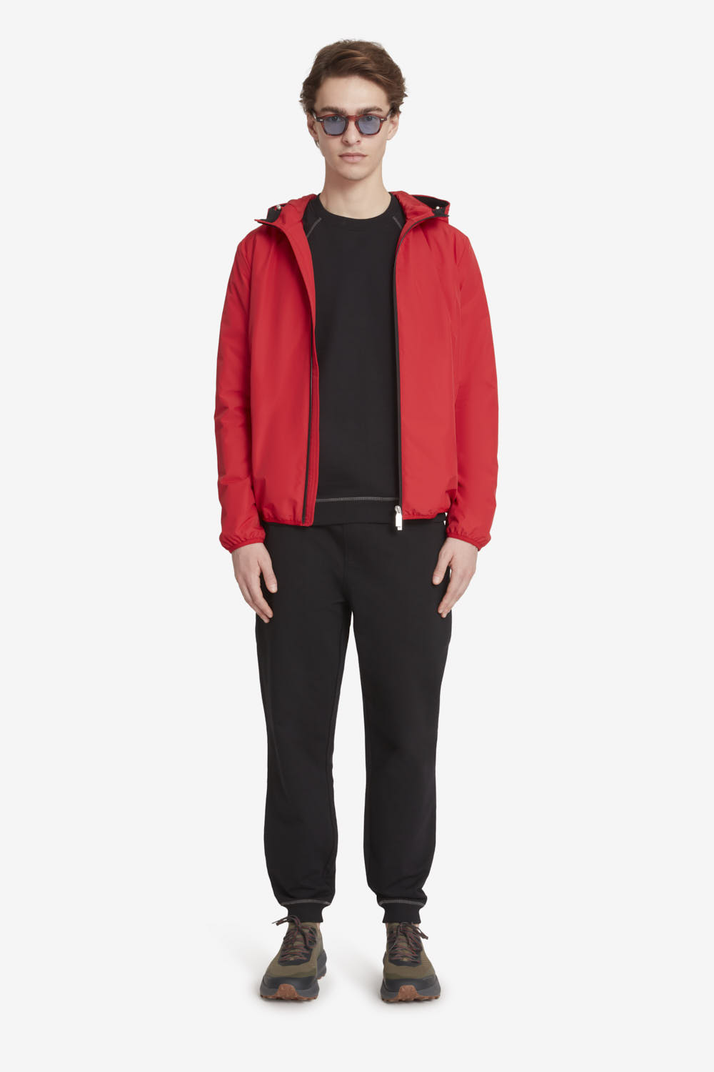 ciesse-outdoor-casper-bergangsjacke-herren-rot-kapuze image 1
