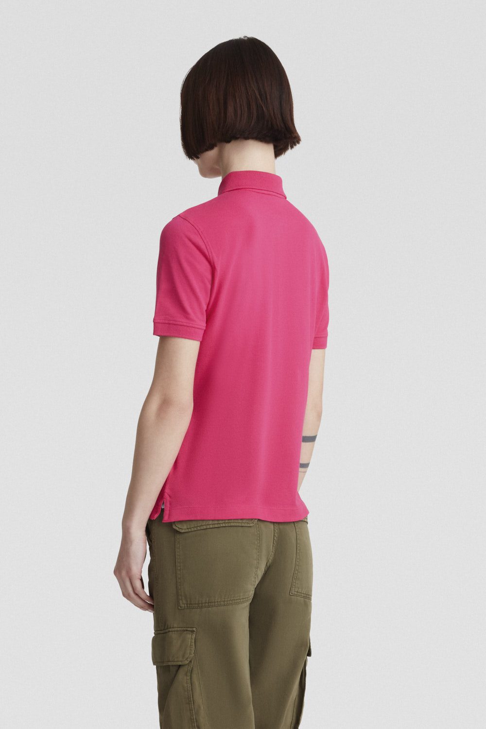 ciesse-outdoor-polo-fuchsia-stretch-slim-fit-baumwolle image 4
