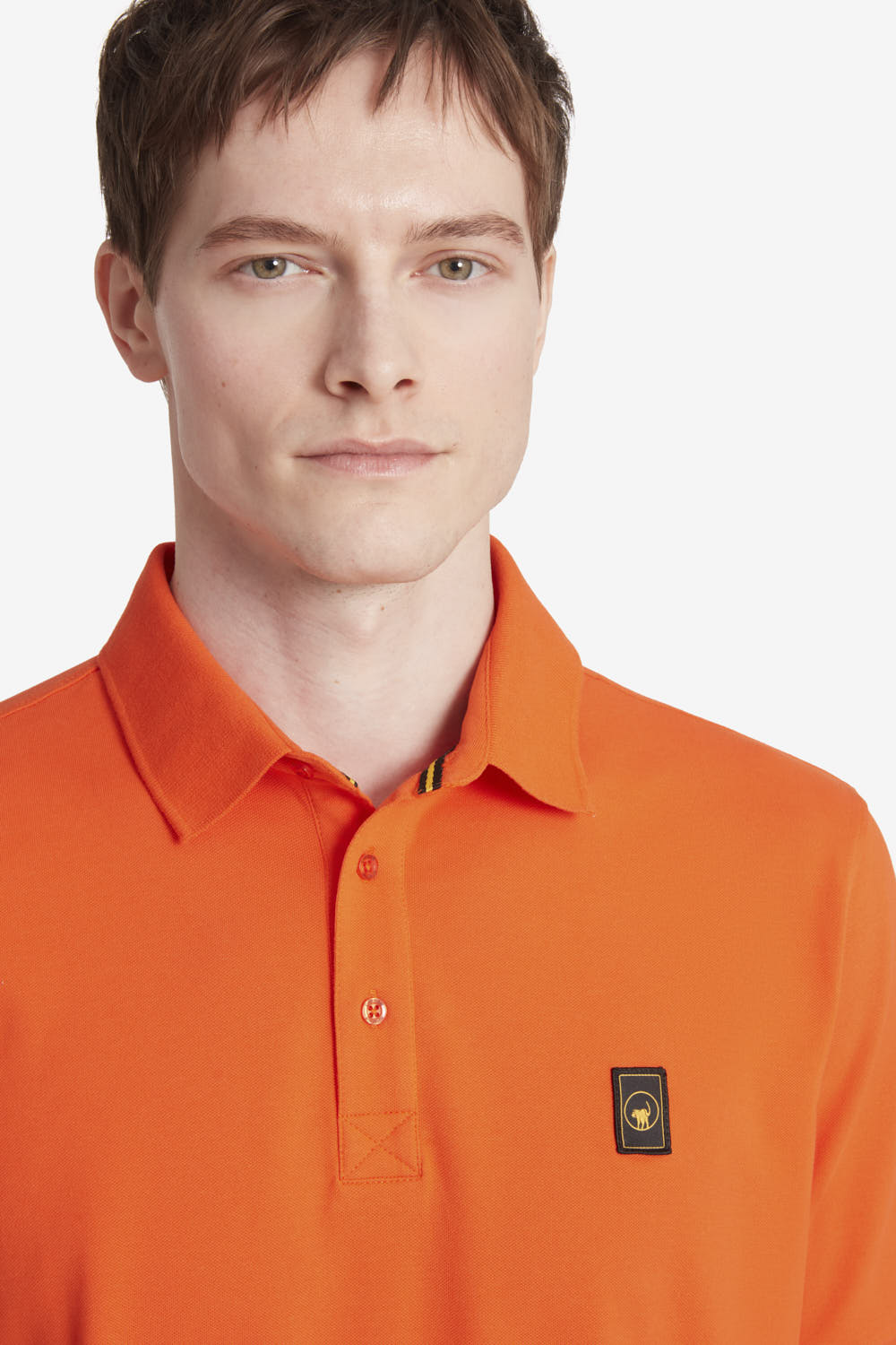ciesse-piff-4-0-polo-herren-orange-stretch image 3
