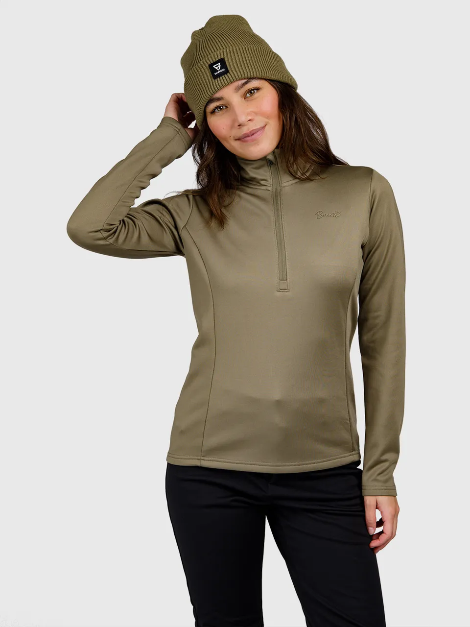 brunotti-heronne-fleece-damen-dusky-green-gr-m image 1