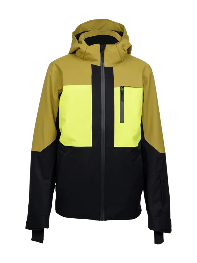 brunotti-casany-jungen-skijacke-dark-moss-10k-wasserdicht image 1