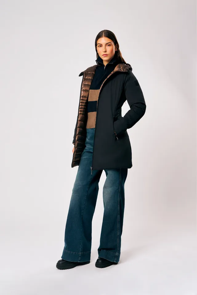 ciesse-outdoor-kalie-3-0-daunenjacke-damen-schwarz-braun-wende image 1