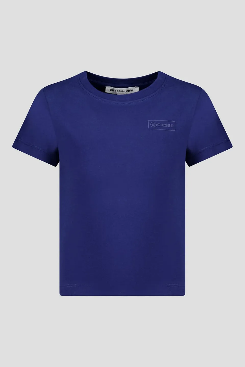 ciesse-outdoor-t-shirt-blau-kurzarm-basic-baumwolle-regular image 1
