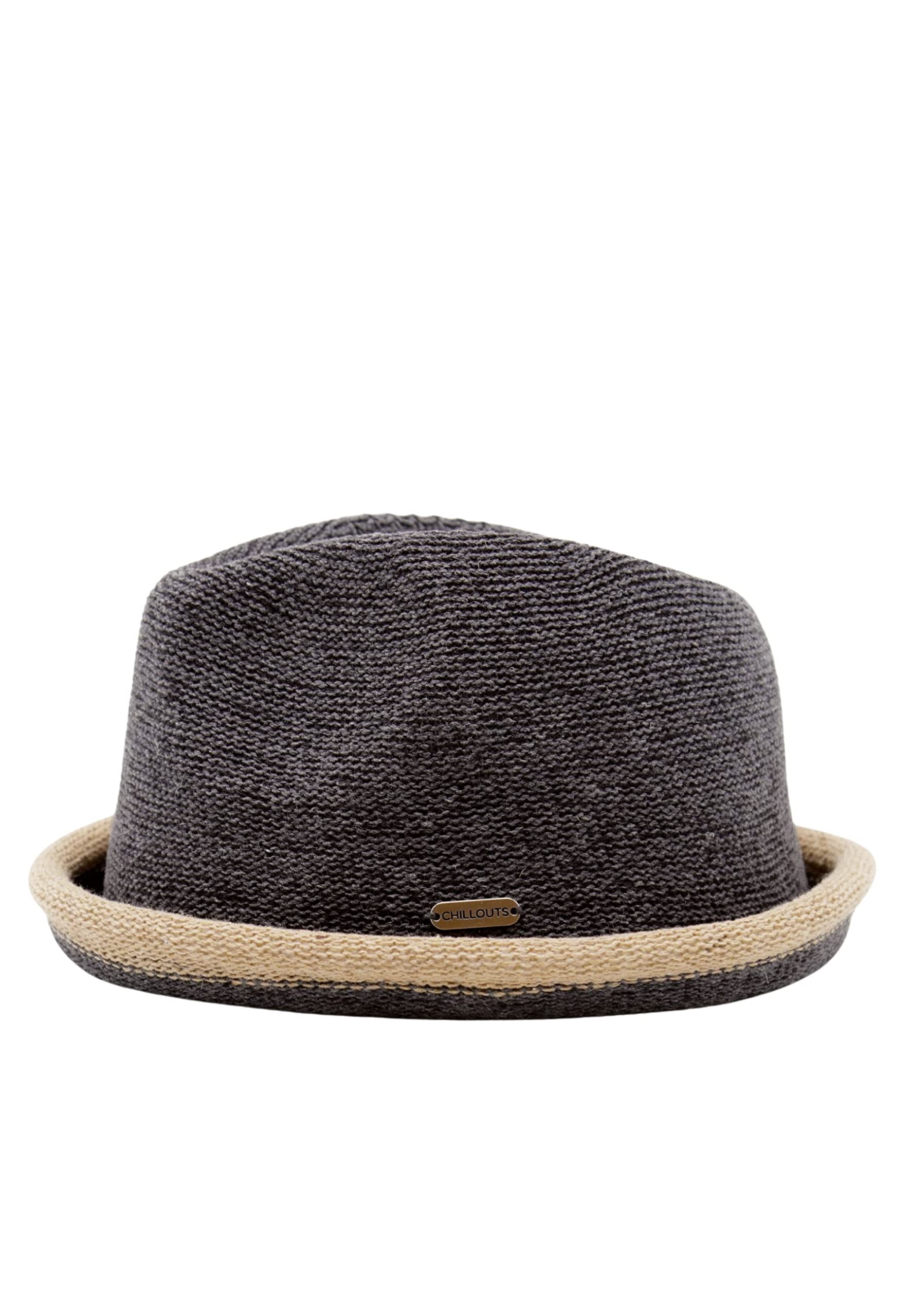 chillouts-boston-hut-herren-grey-brown-s-m-vegan image 3