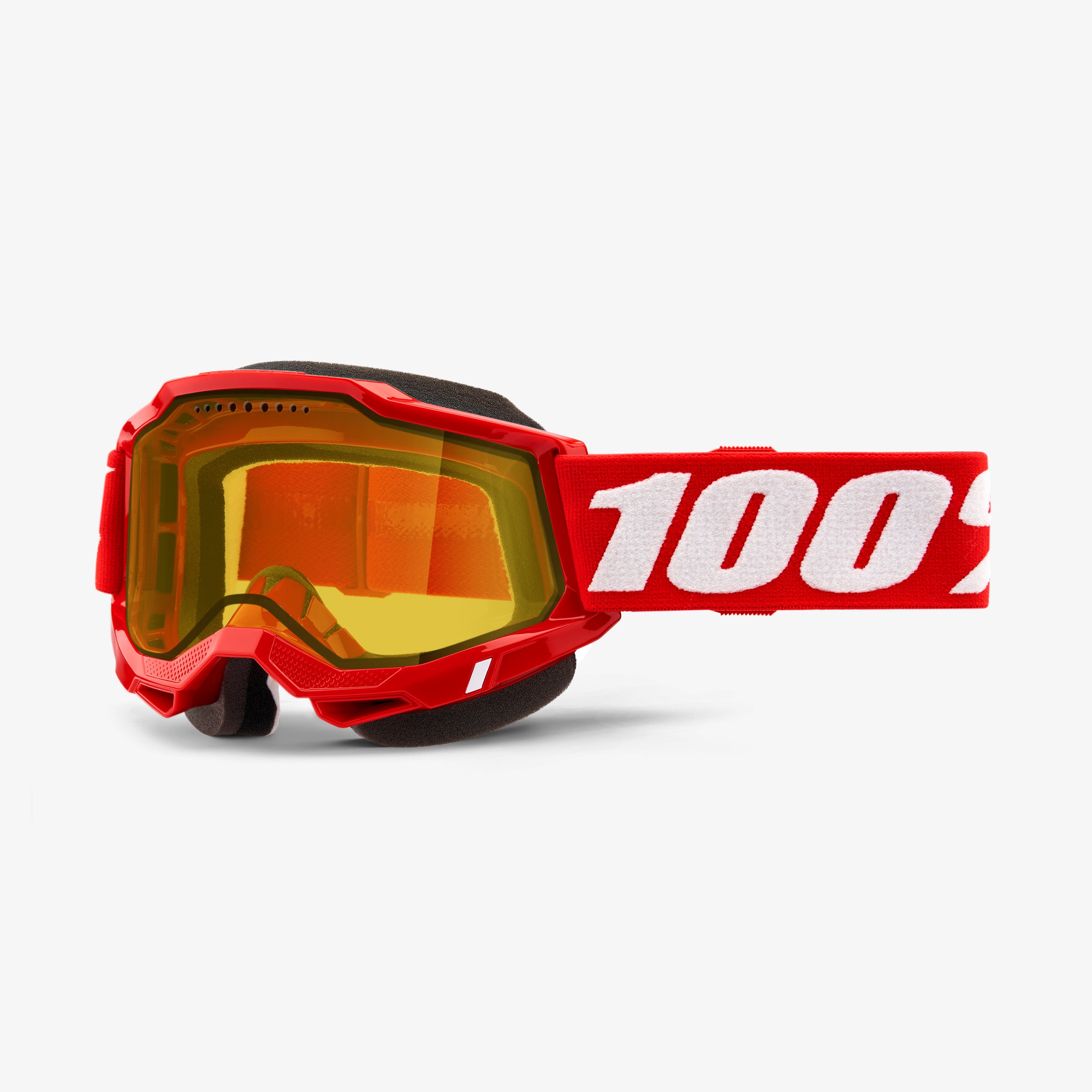 100-accuri-2-snowmobile-skibrille-rot-gelb-verspiegelt-antibeschlag image 2