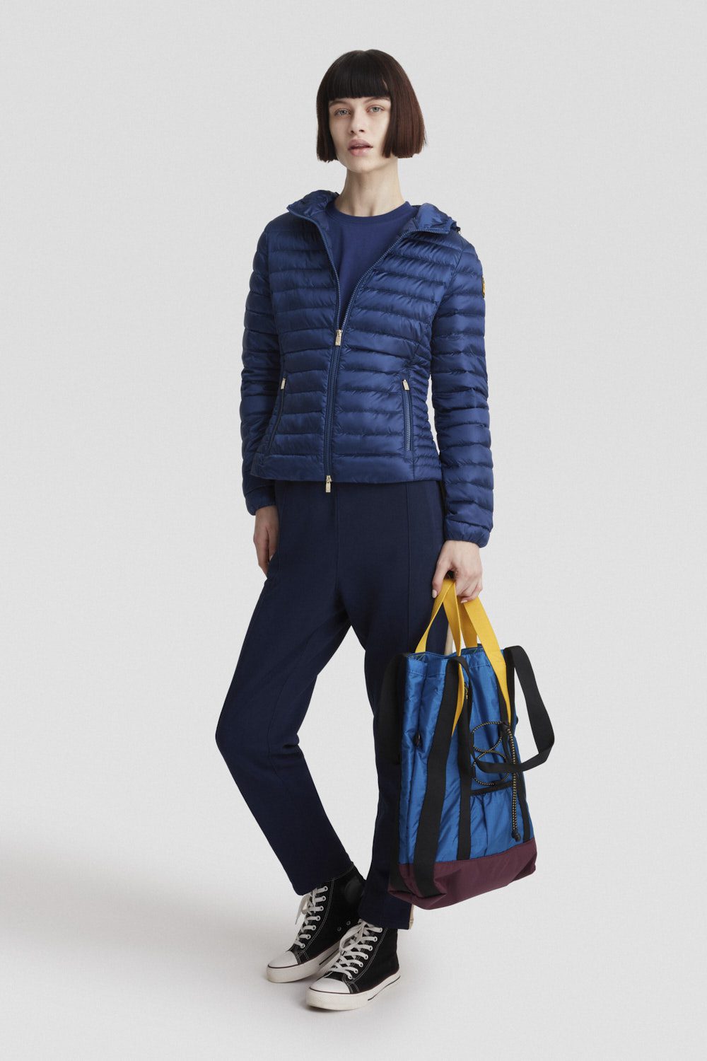 ciesse-outdoor-piumini-daunenjacke-blau-mit-kapuze-800-fill image 1