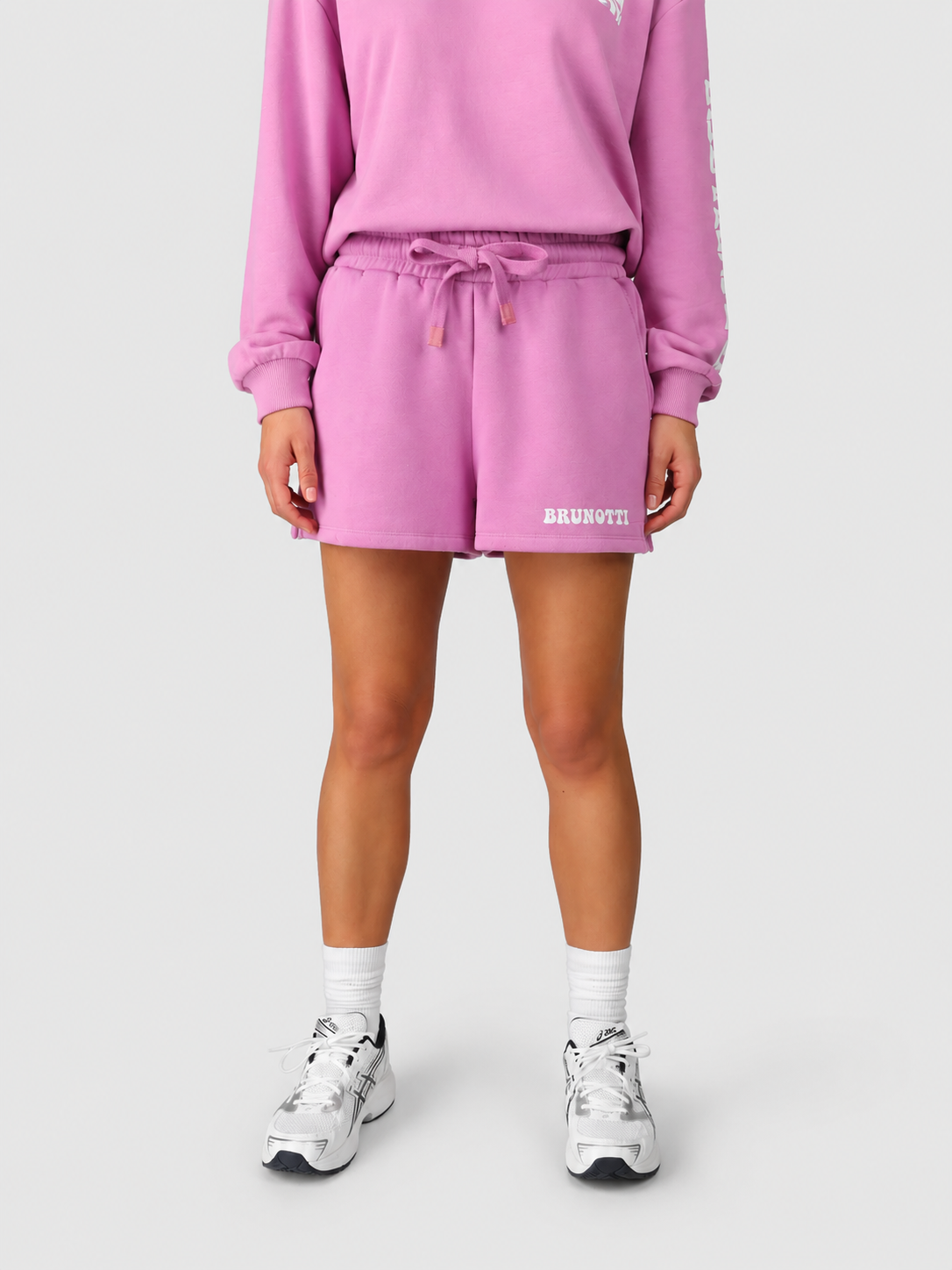 brunotti-milly-damen-sweatshorts-violet-elastikbund image 2