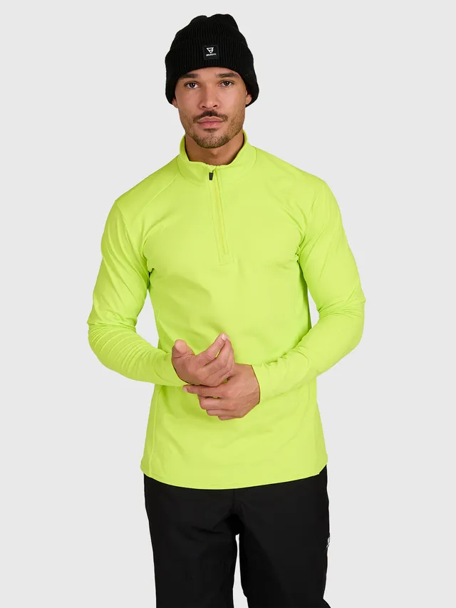 brunotti-mano-herren-fleece-acid-lime-polyester image 1