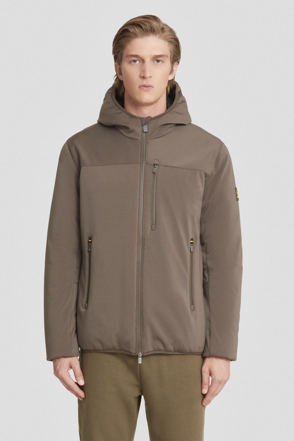 ciesse-outdoor-softshelljacke-braun-kapuze-regular image 2