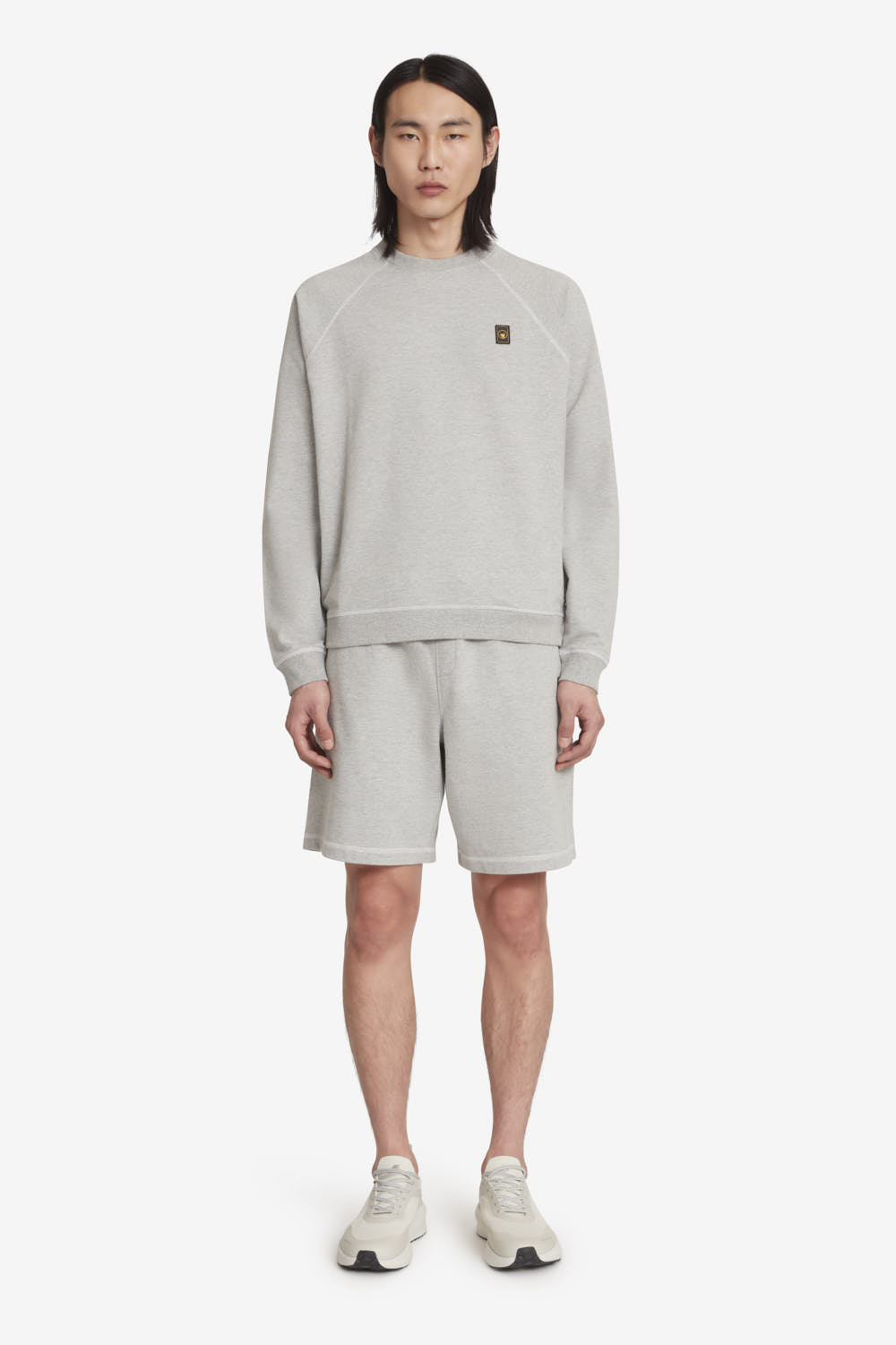 ciesse-outdoor-flea-4-0-sweatshirt-grau-meliert-baumwolle-herren image 1