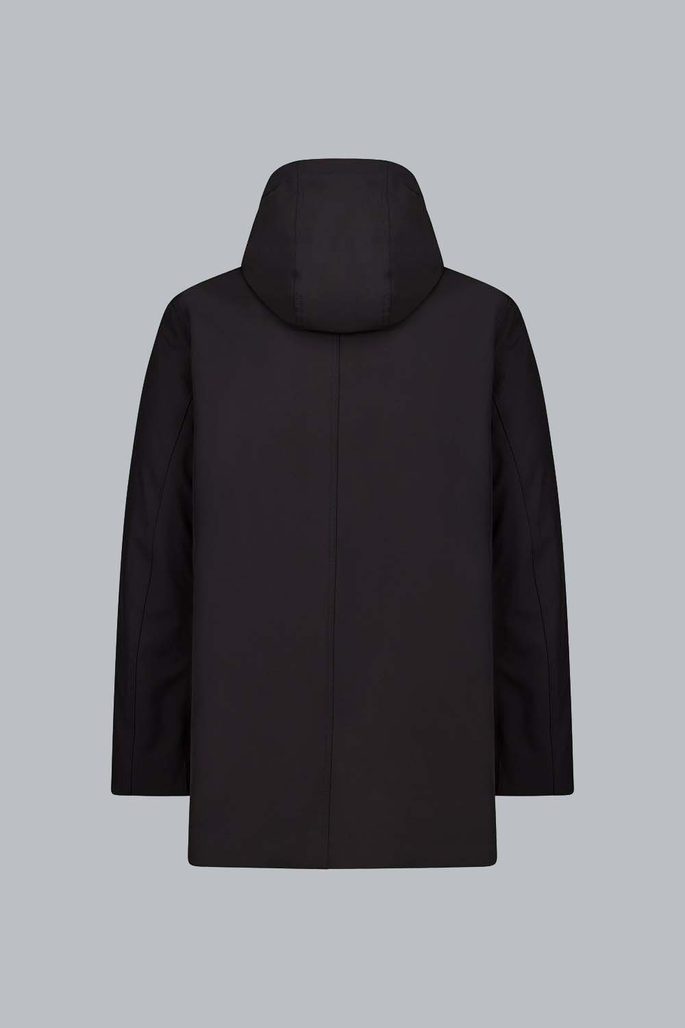 ciesse-herdo-softshelljacke-damen-schwarz-lang-mit-kapuze image 5