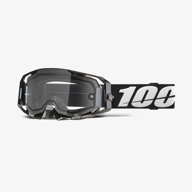 100-armatic-enduro-moto-goggle-black-clear image 1