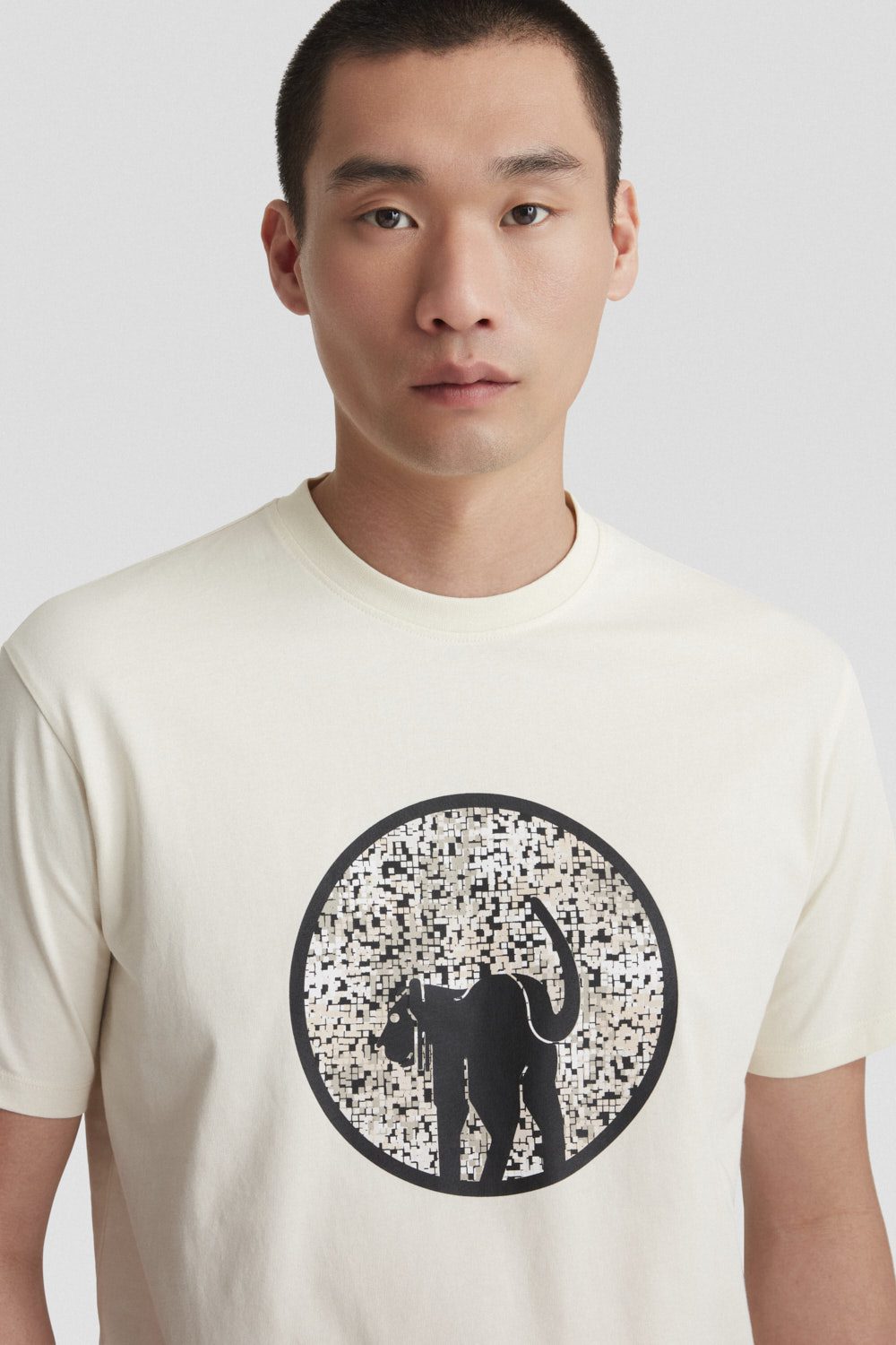 ciesse-outdoor-t-shirt-girocollo-t-shirt-beige-baumwolle-print image 6