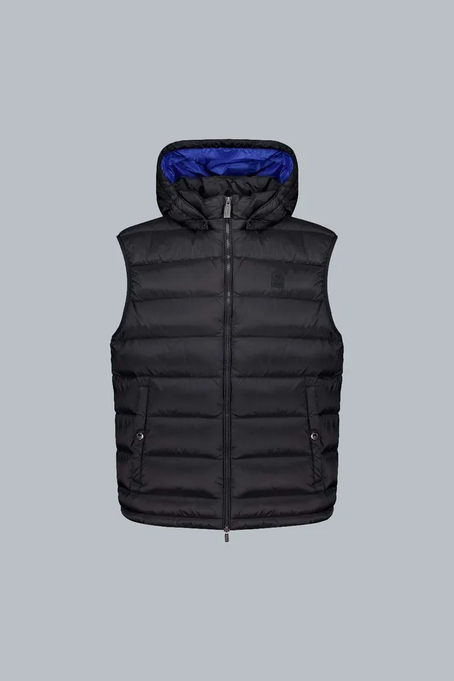 ciesse-nodie-daunenweste-herren-schwarz-800-fill-kapuze image 1