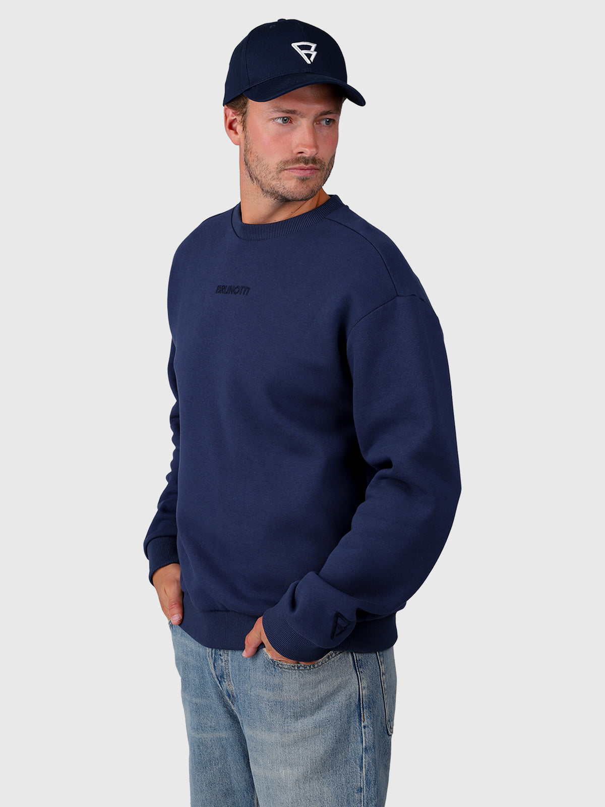 brunotti-esseries-herren-sweatshirt-indigo-blue-baumwolle image 4