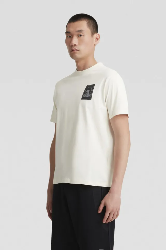 ciesse-outdoor-t-shirt-baumwolle-beige-regular-fit image 1