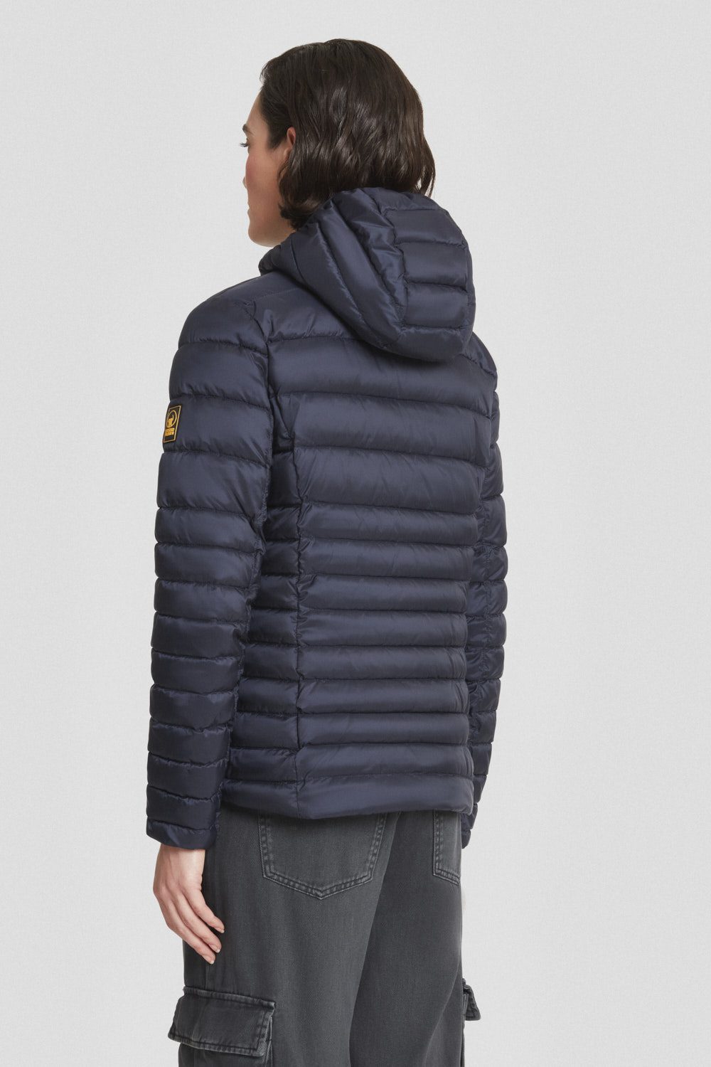 ciesse-outdoor-kurze-daunenjacke-schwarz-recycelt image 4
