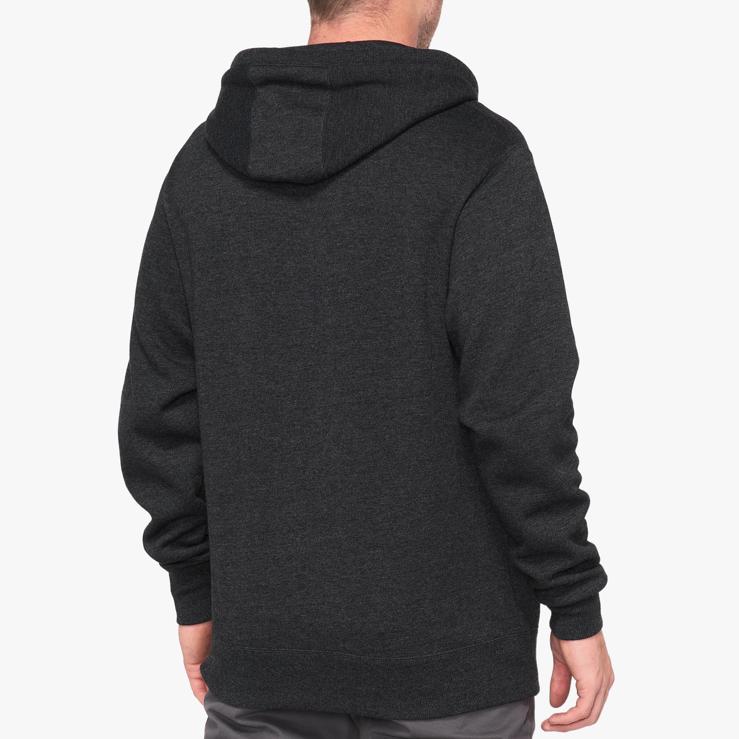 100-syndicate-zip-hoodie-fleece-kapuzenjacke-schwarz-baumwolle image 2