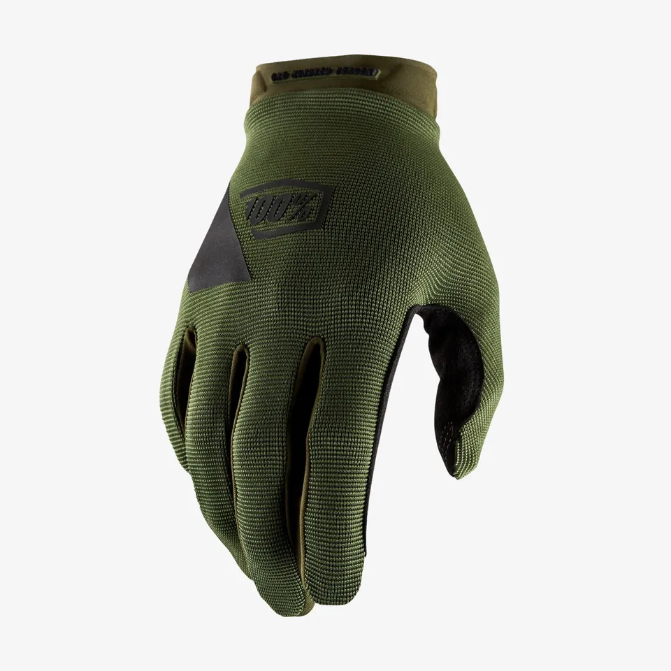 100-ridecamp-handschuhe-army-green-black-mtb-touchscreen image 1