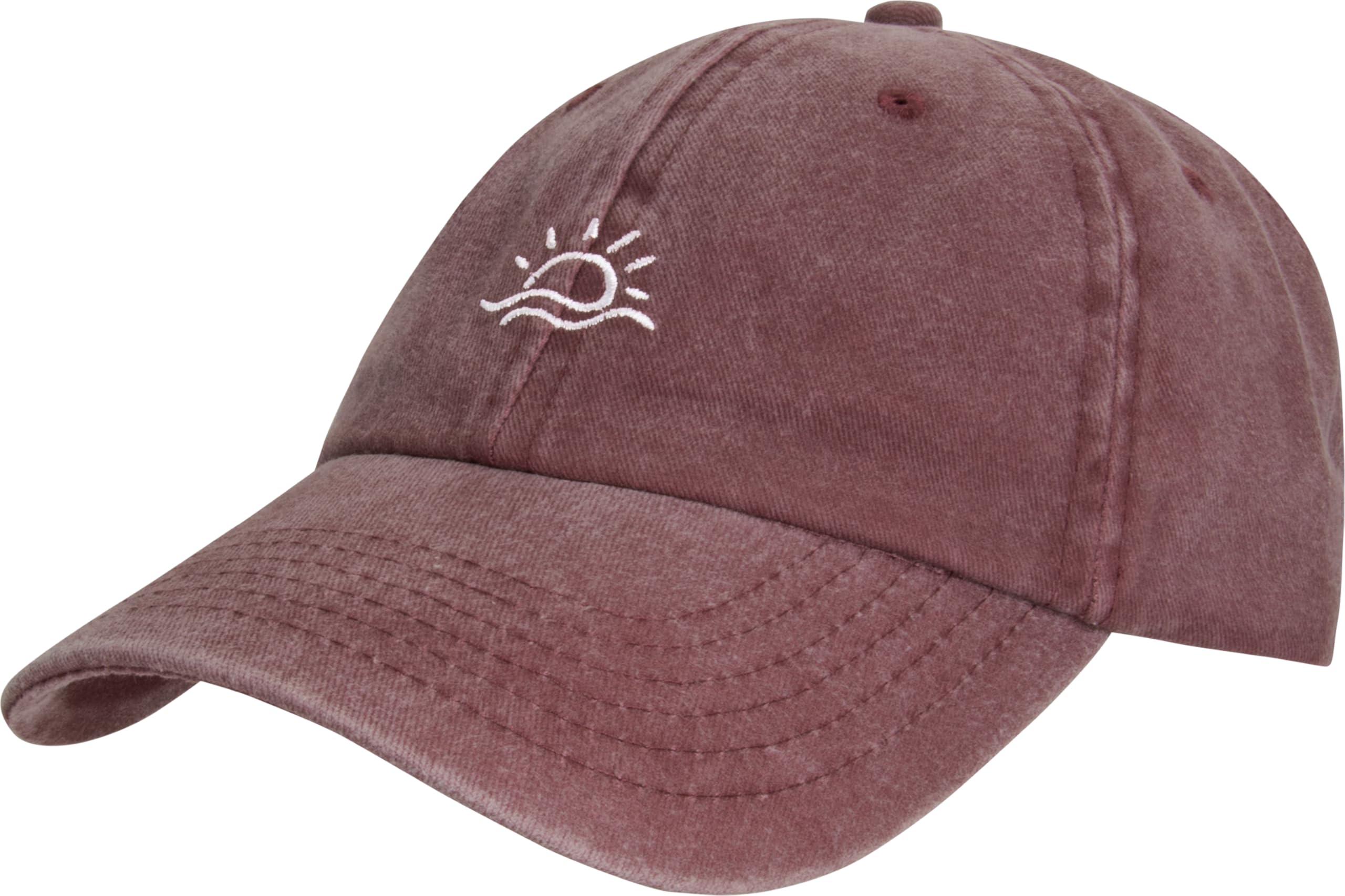 chillouts-pioneer-hat-baseballkappe-rot-baumwolle image 1