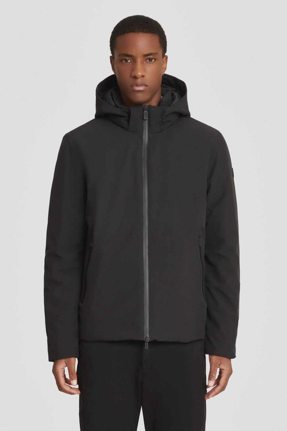 ciesse-outdoor-softshelljacke-schwarz-kurz-wasserdicht-10k image 2