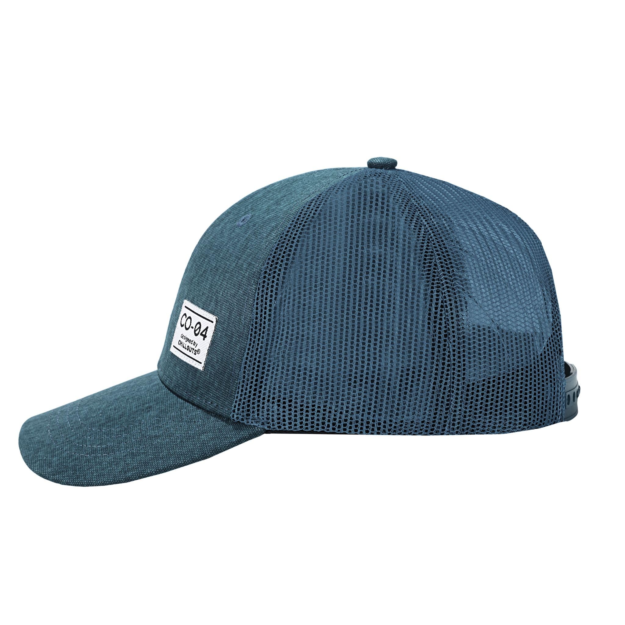 chillouts-denver-cap-trucker-cap-blau-snapback image 2