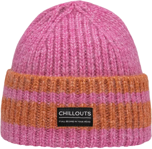 chillouts-cooper-beanie-umschlagm-tze-pink-orange image 1