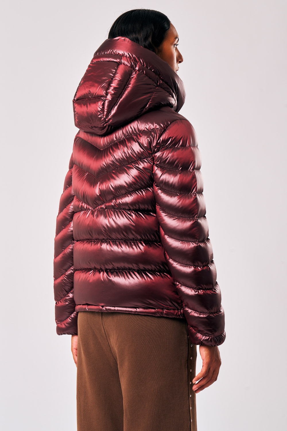 ciesse-outdoor-heidi-damen-daunenjacke-bordeaux-kapuze image 5