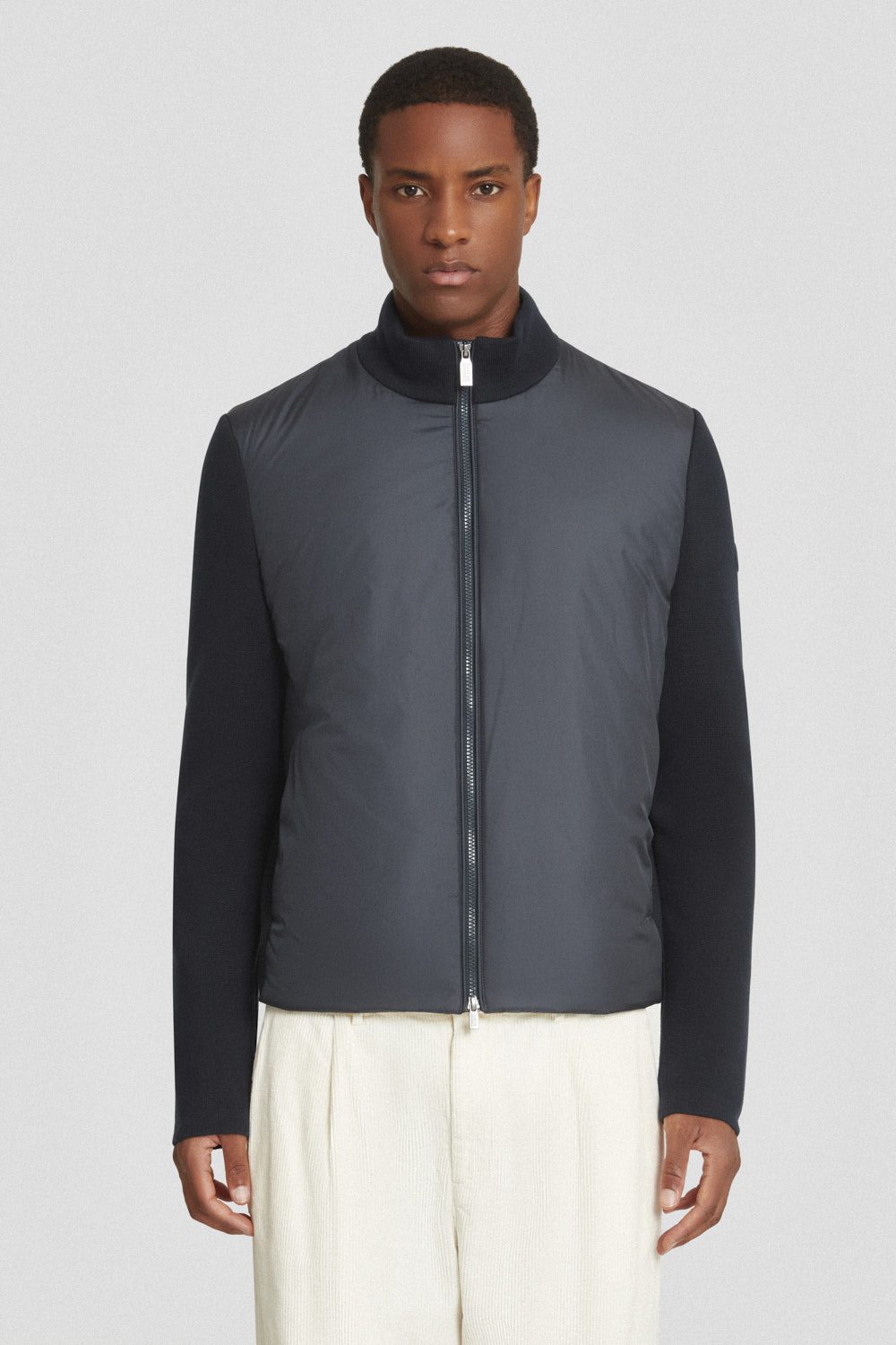ciesse-outdoor-giacche-leggere-jacke-blau-strick image 2