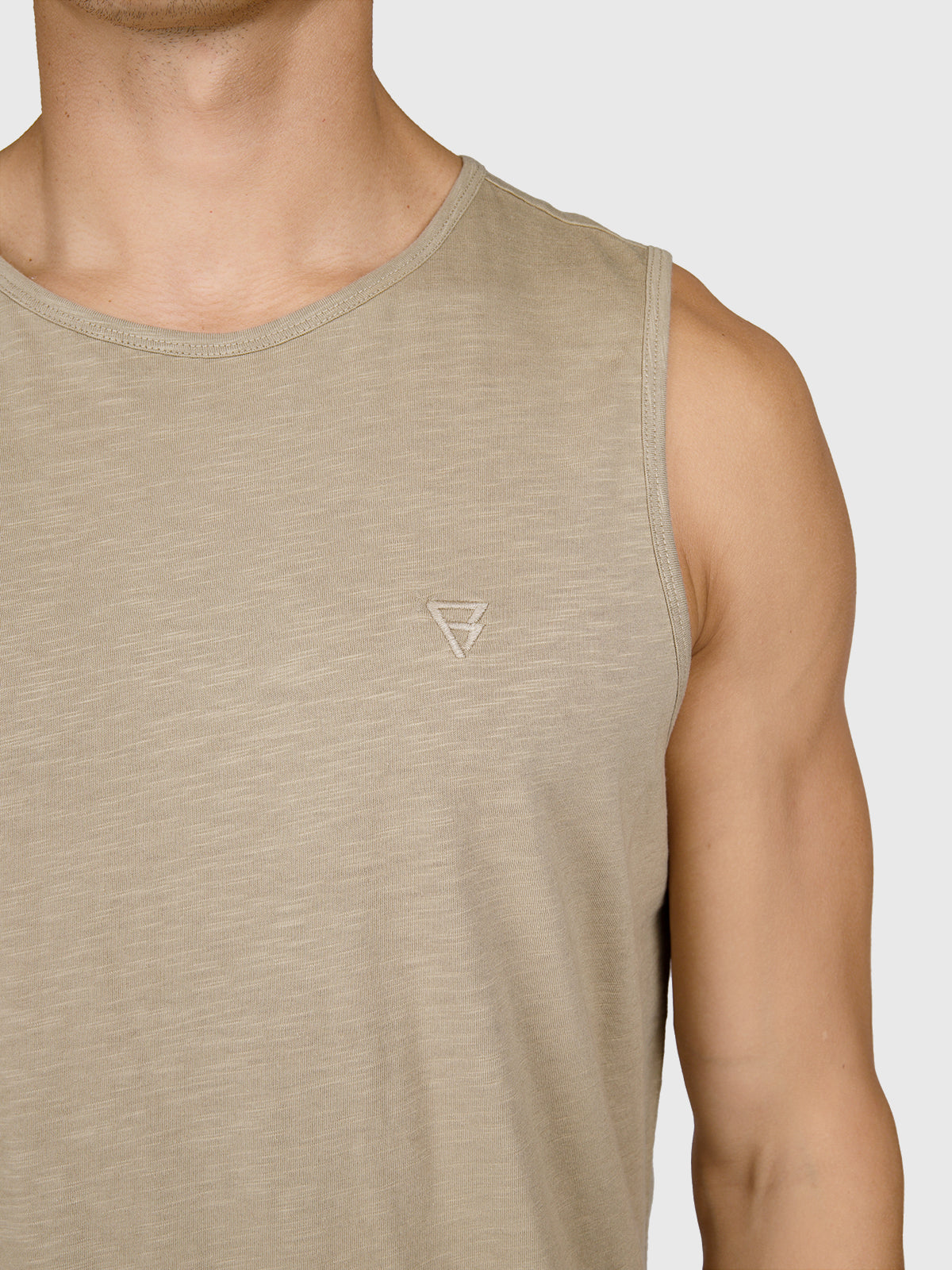 brunotti-malaku-slub-singlet-tank-top-herren-chinchilla-baumwolle image 6