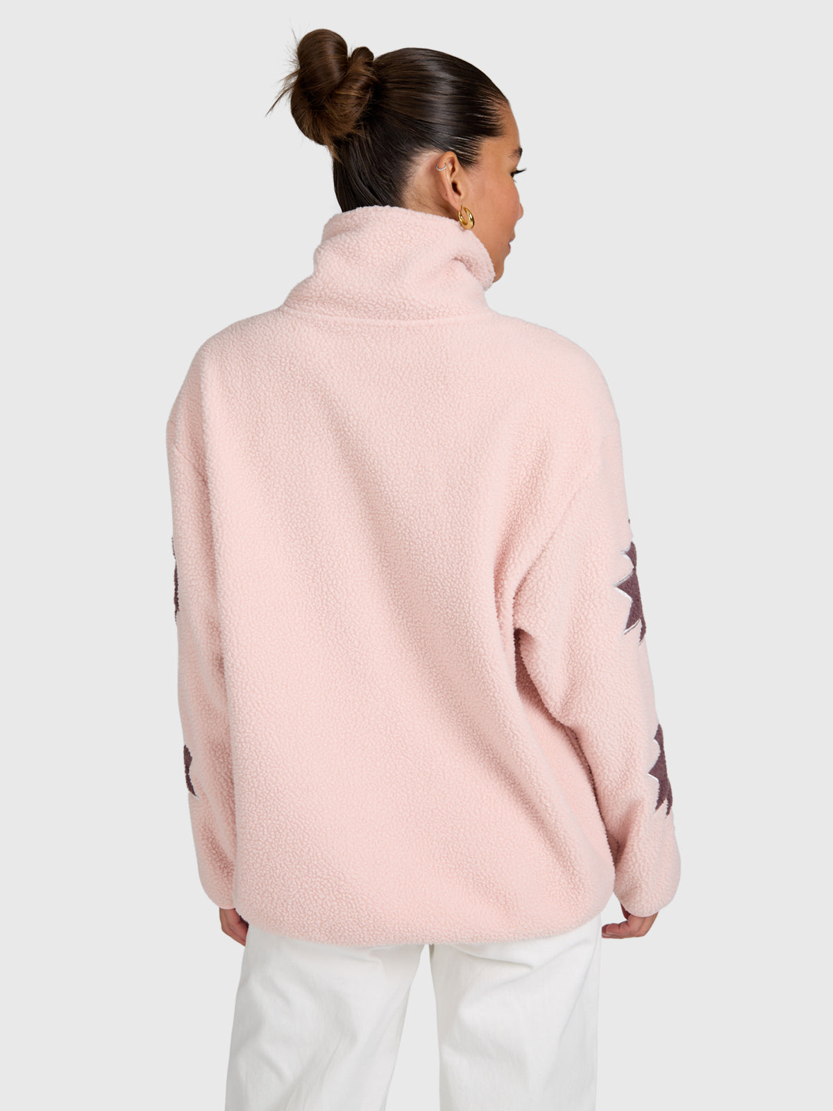 brunotti-charley-damen-urban-fleece-sepia-rose-polyester image 2