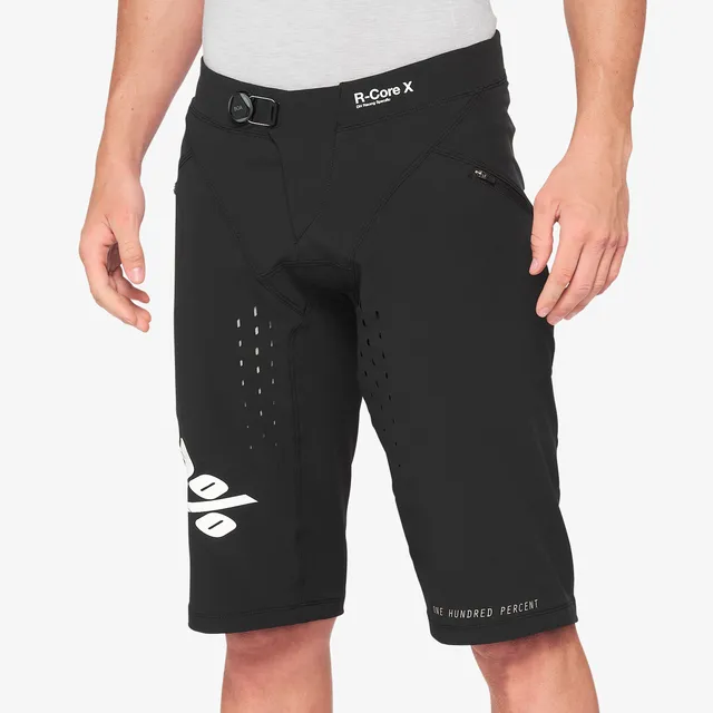 100-r-core-x-shorts-fahrradhose-schwarz-downhill-enduro image 1