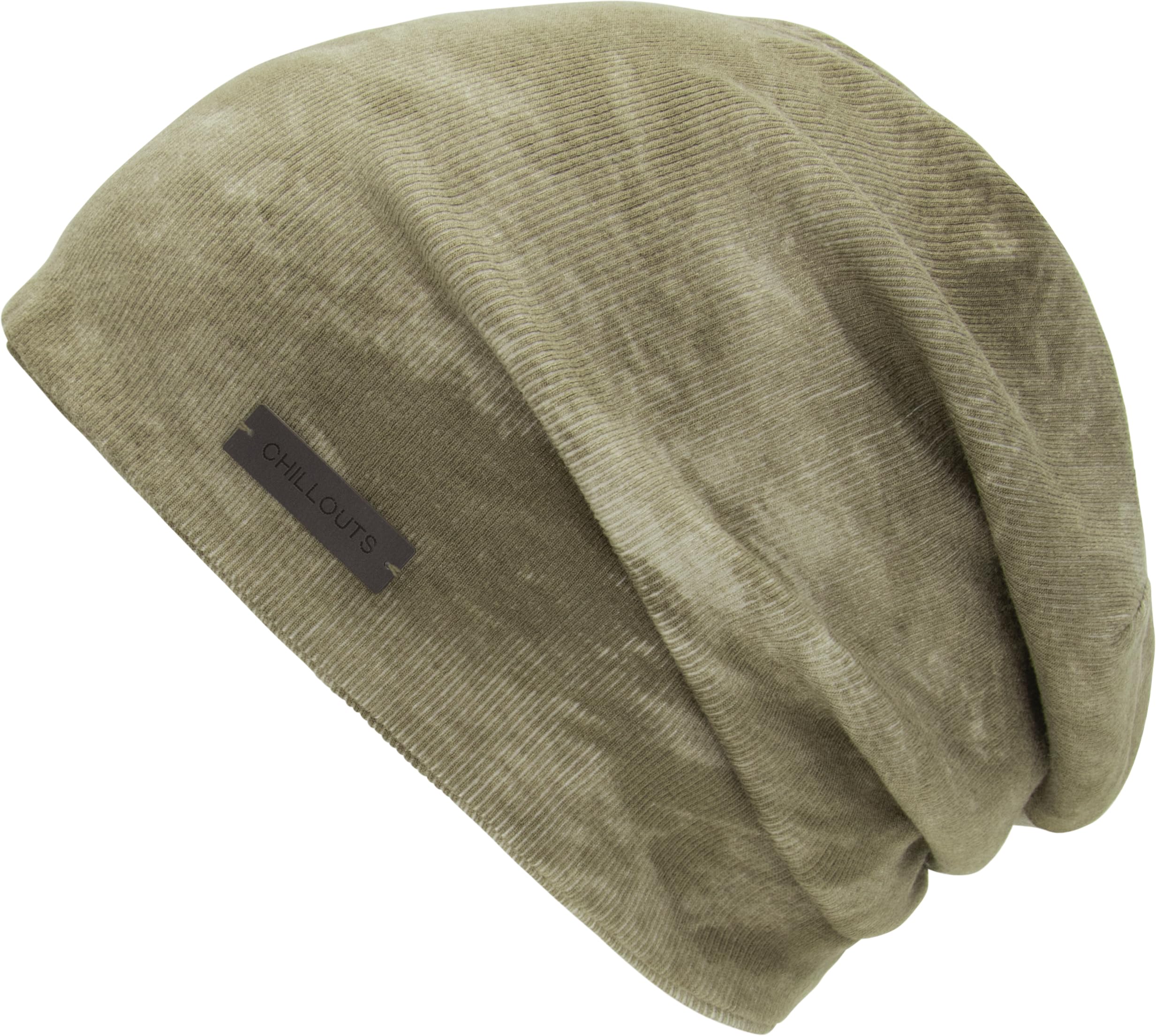 chillouts-opua-beanie-khaki-longbeanie-baumwolle image 1