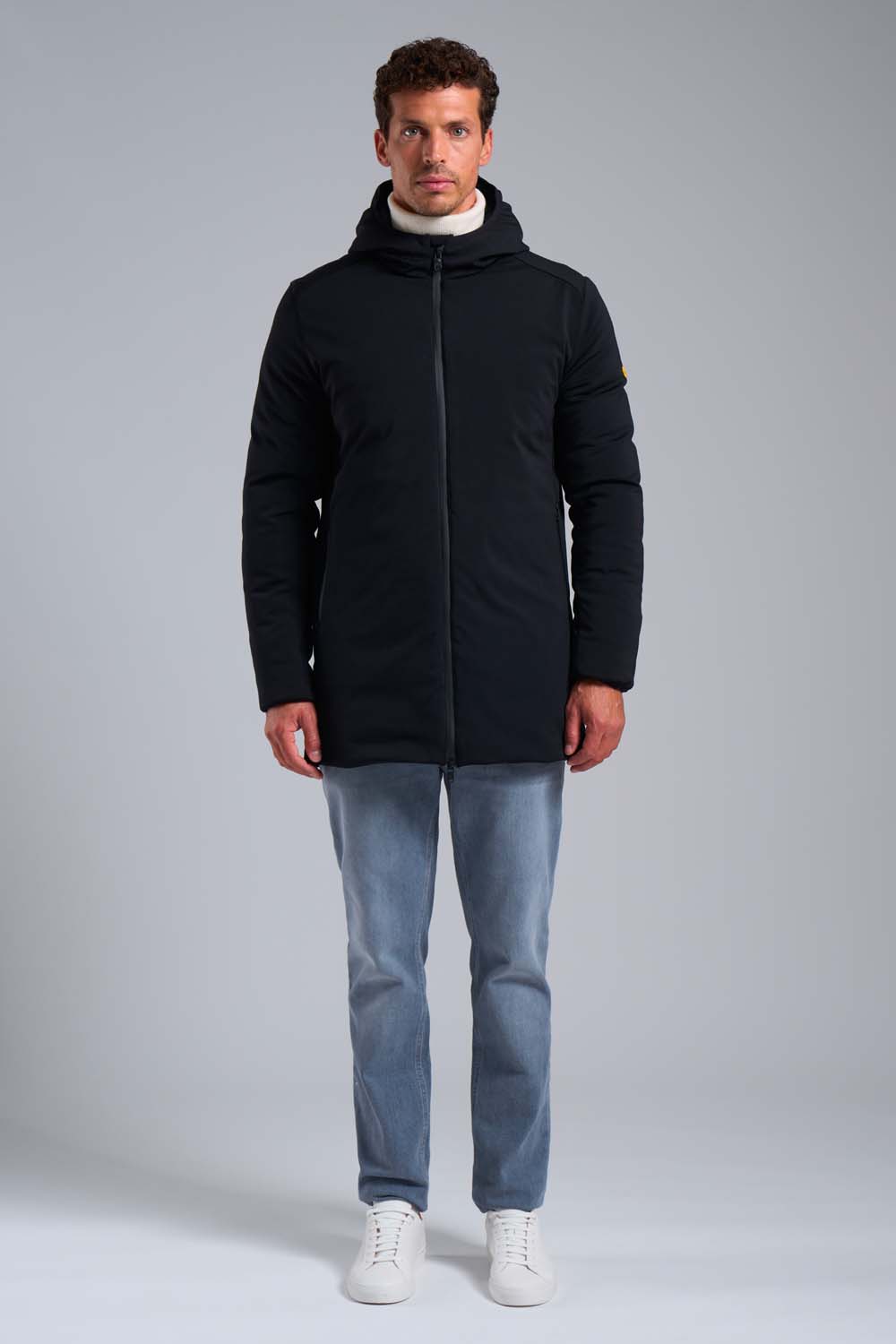 ciesse-giacche-leggere-clem-2-0-softshelljacke-schwarz-kapuze image 1