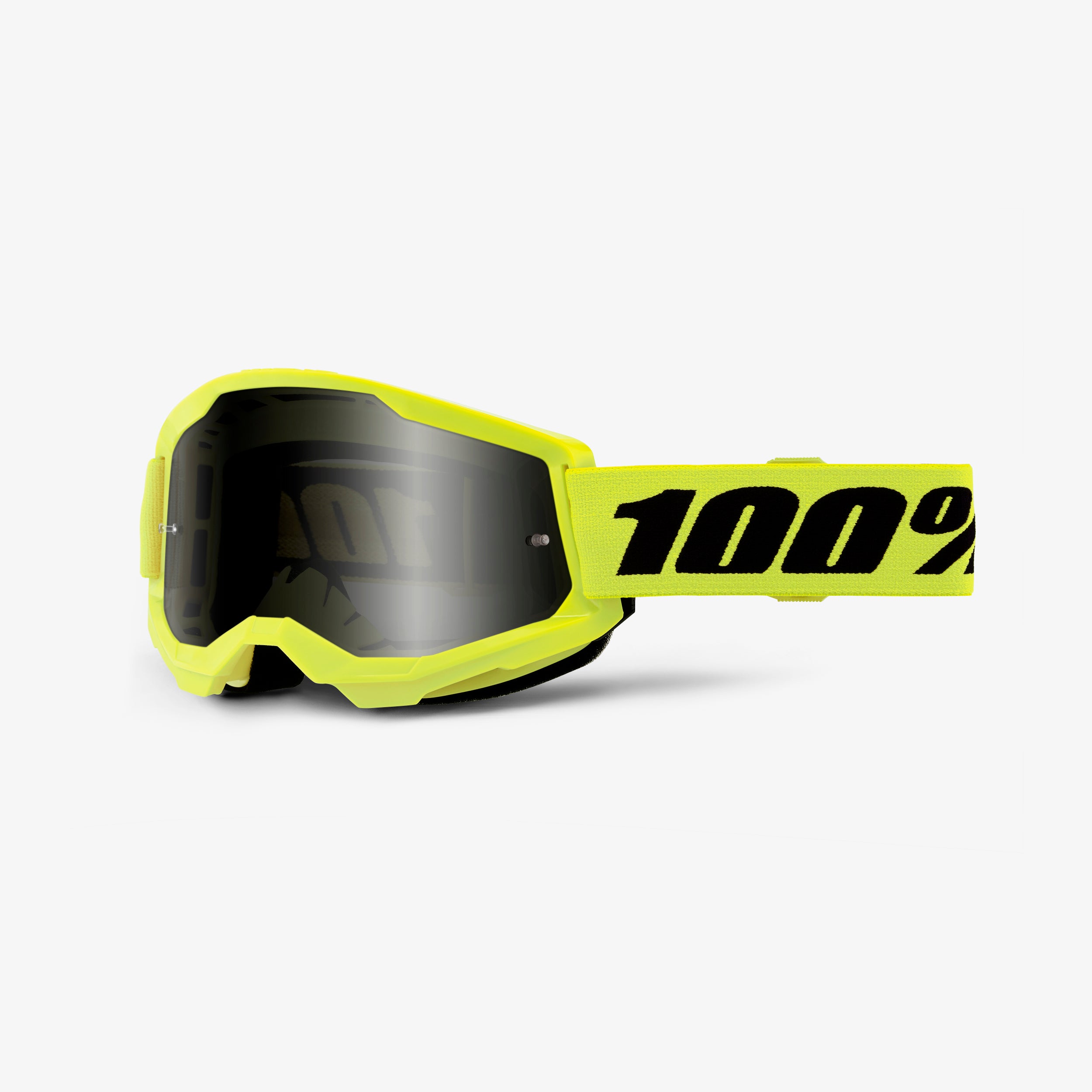100-strata-2-sand-goggle-neon-yellow-smoke-lens image 1