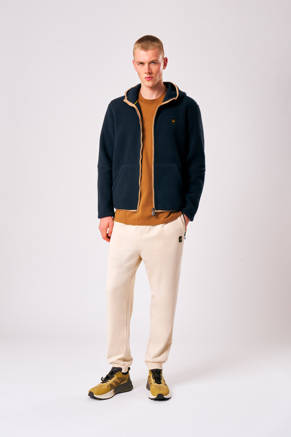 ciesse-outdoor-rodrigo-teddyjacke-blau-herren-mit-kapuze image 2