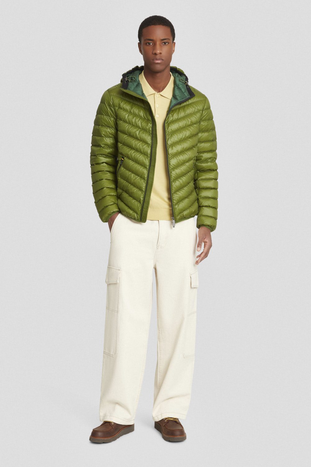 ciesse-outdoor-piumini-daunenjacke-gr-n-mit-kapuze-800 image 1