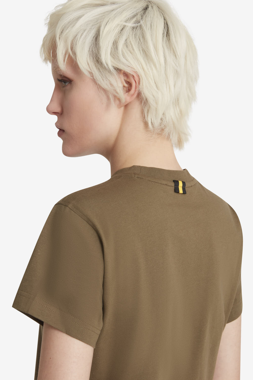 ciesse-larin-3-0-t-shirt-damen-oliv-baumwolle image 3