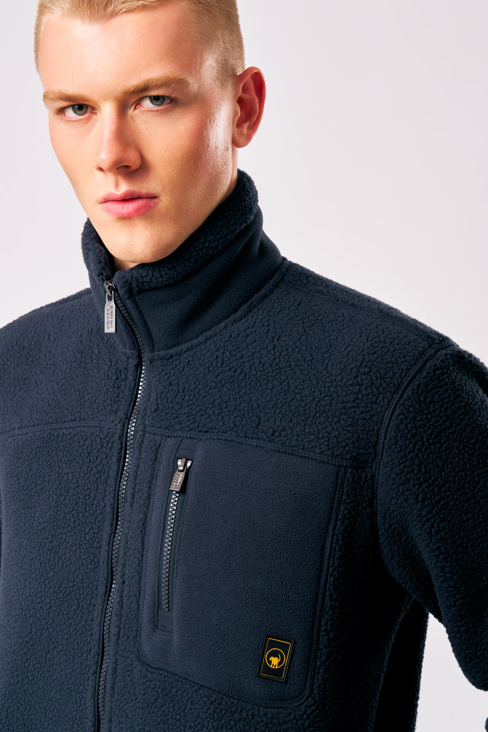 ciesse-outdoor-lionel-teddyjacke-blau-full-zip-herren-fleece image 4