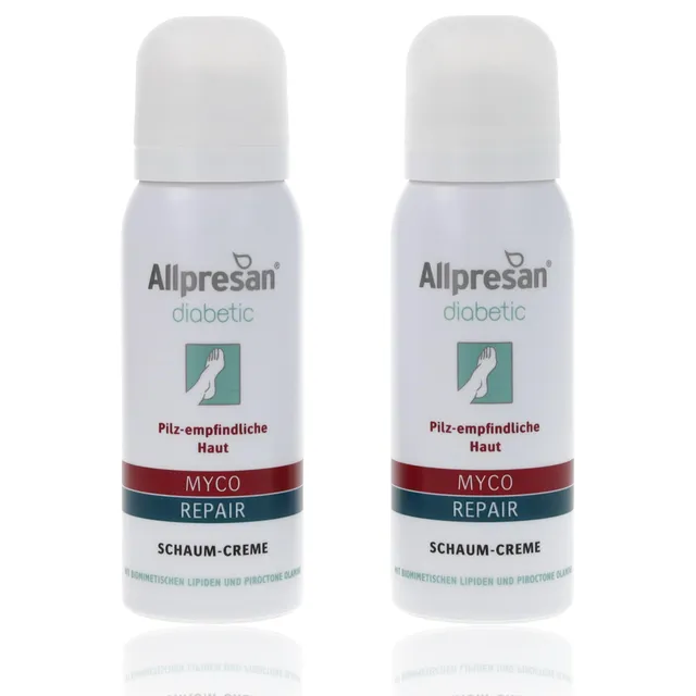 allpresan-diabetic-myco-repair-schaum-creme-2x75-ml-pilzschutz image 1