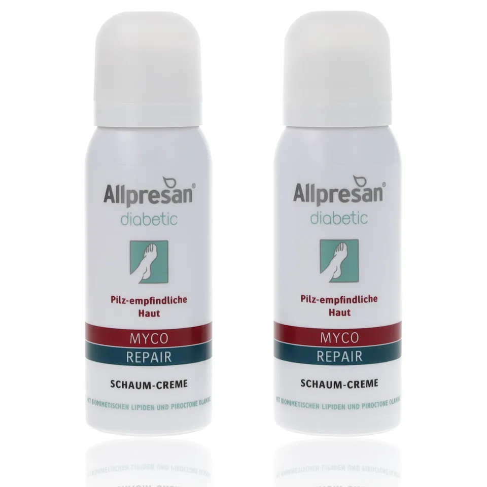 allpresan-diabetic-myco-repair-schaum-creme-2x75-ml-pilzschutz image 1