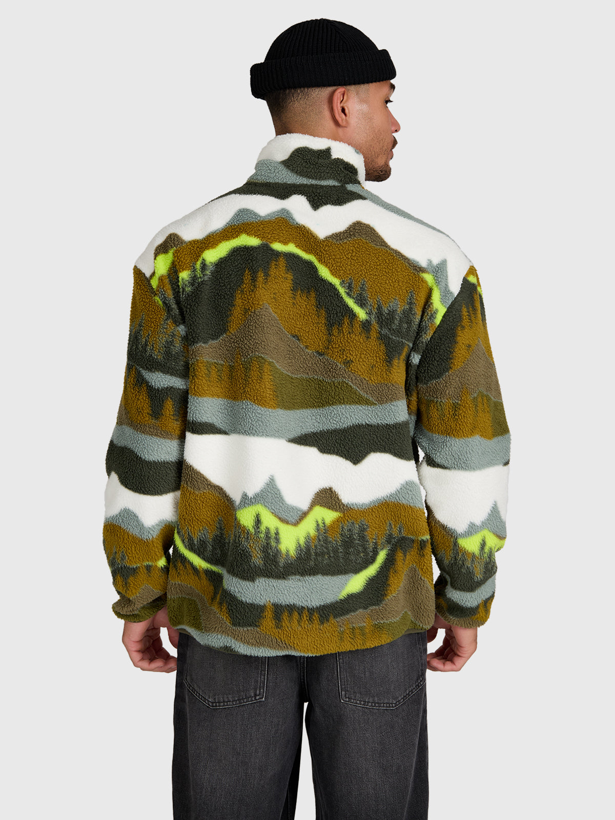 brunotti-reggio-herren-fleece-dusky-green-locker image 2