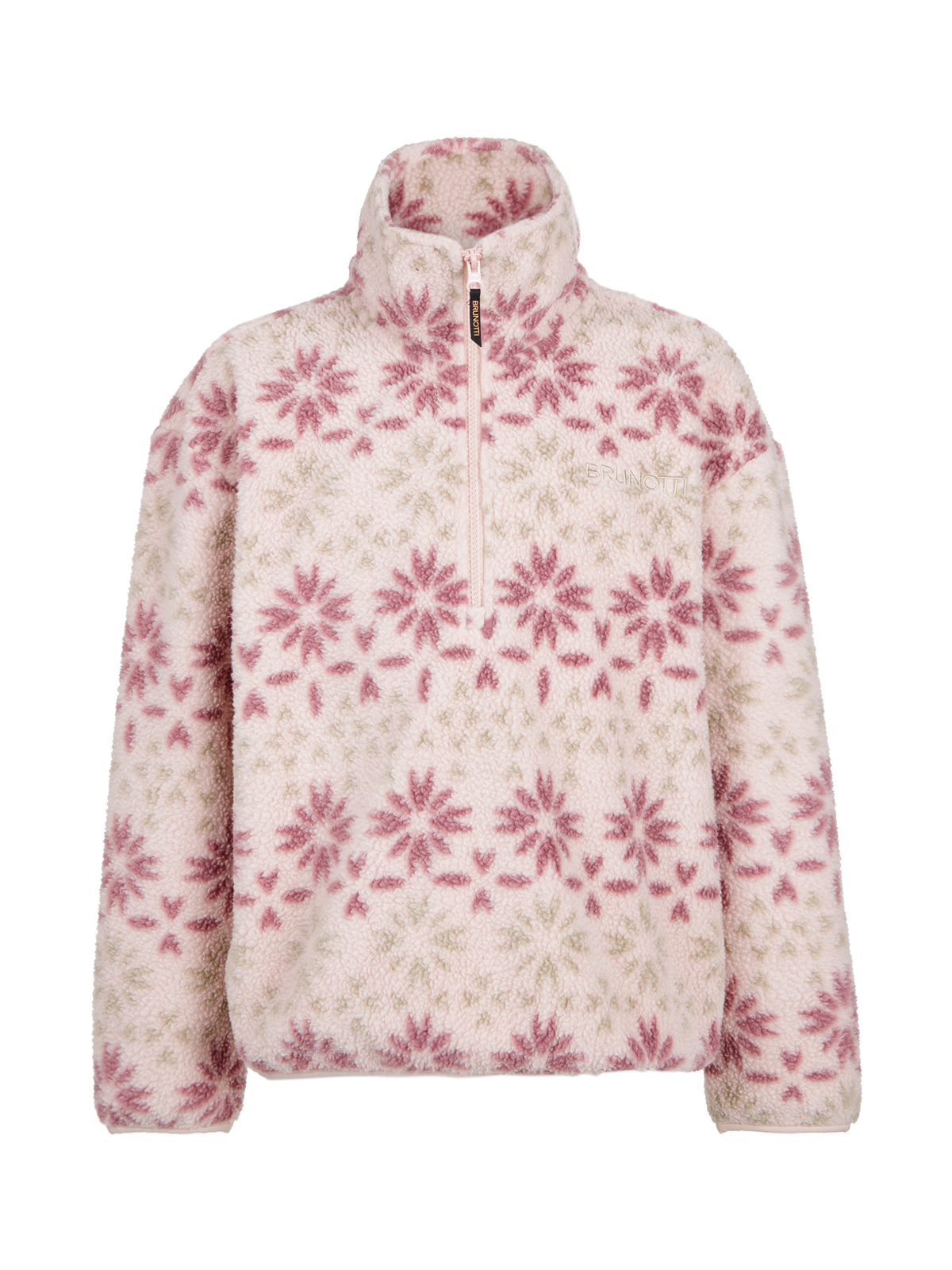 brunotti-rezany-print-girls-snow-fleece-m-dchen-sepia-rose-gr-152 image 8