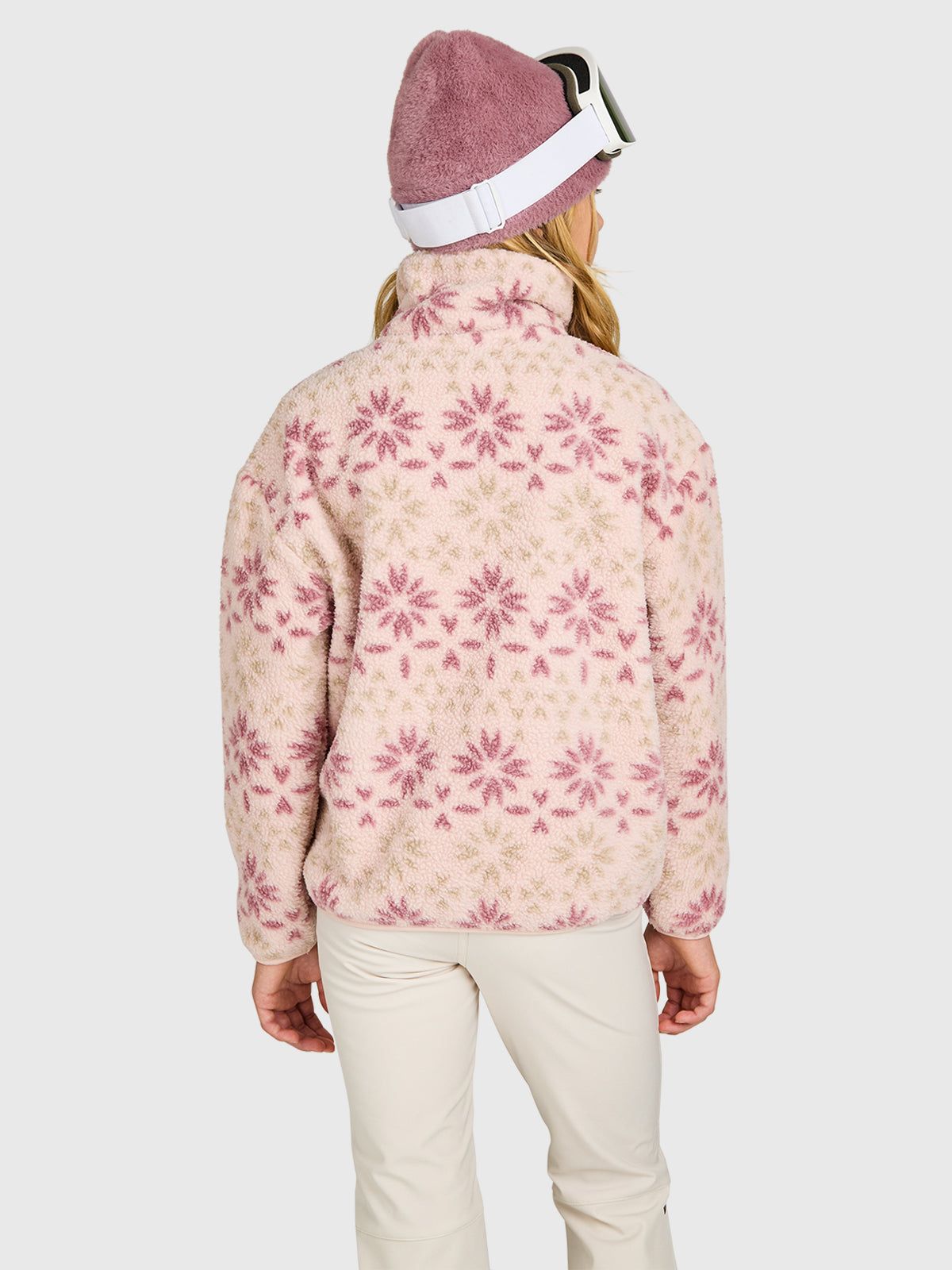 brunotti-rezany-print-girls-snow-fleece-m-dchen-sepia-rose-gr-152 image 3