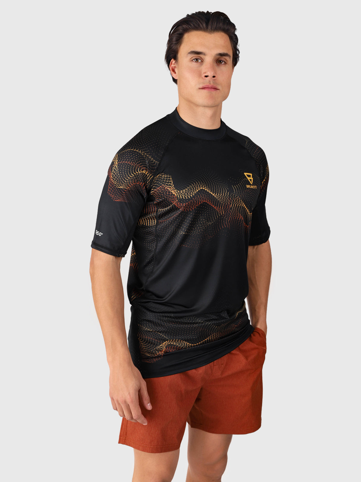 brunotti-waveguard-rashguard-herren-pirate-black-lsf-50 image 1