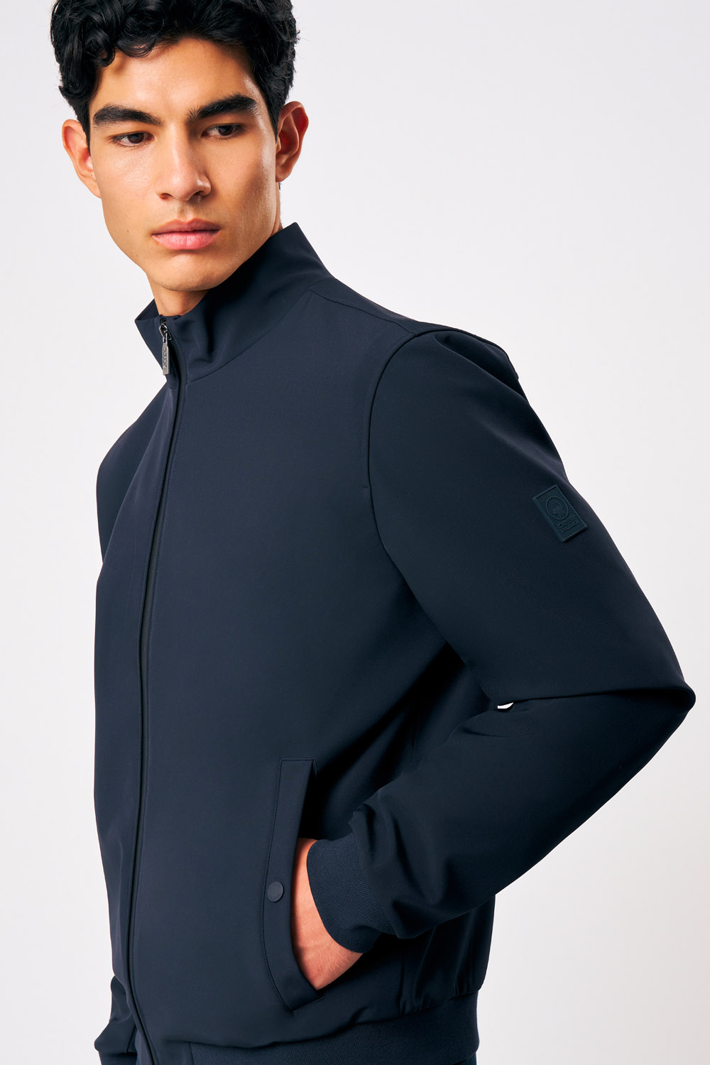ciesse-outdoor-lupin-herren-softshelljacke-blau-biker image 4