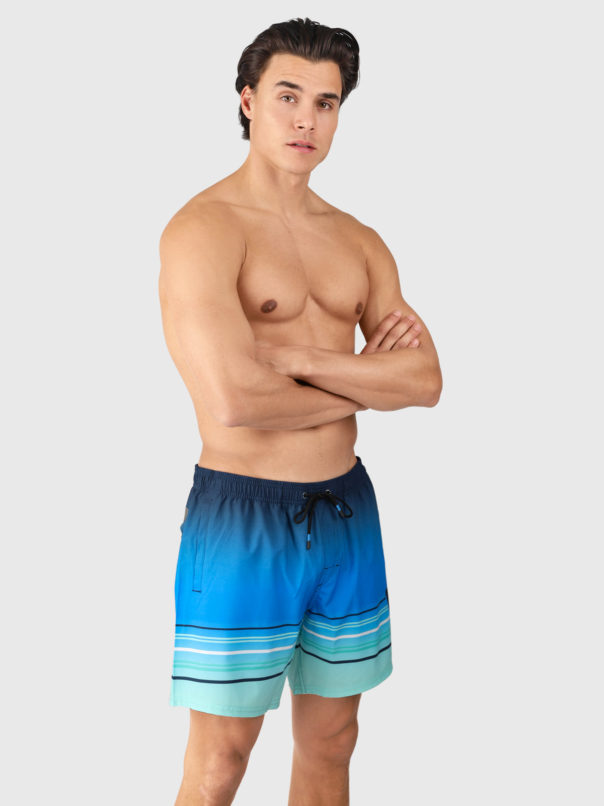 brunotti-bru-conic-stripe-swim-shorts-neon-blue image 3