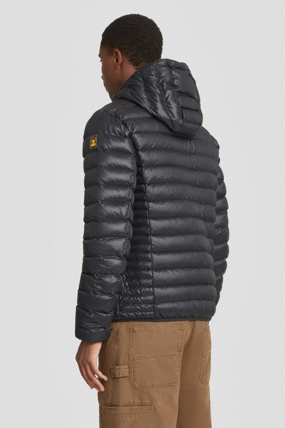 ciesse-outdoor-piumini-daunenjacke-schwarz-800fp-mit-kapuze image 4